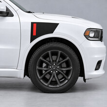 Arch Crown Front Fender Vinyl Decal Sticker voor Dodge Durango_2