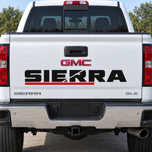 Inline Crosscut Vinyl Stickers voor Achterklep van GMC Sierra_2
