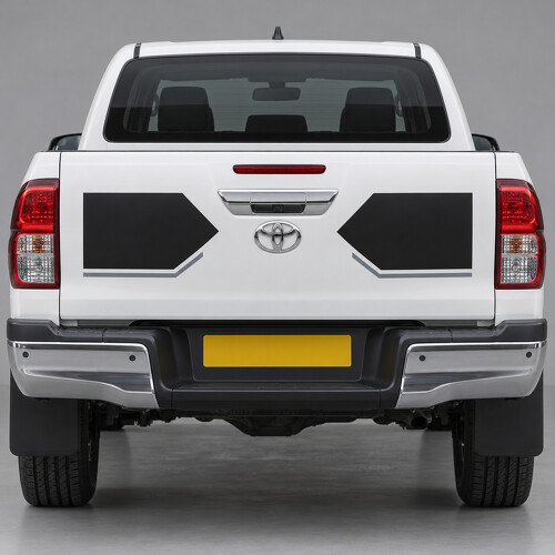 Inward Wings Achterklep Vinyl Decal Sticker voor Toyota Hilux Dubbele Cabine 2016-2020 Pre-2020-Facelift_1