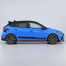 Pit Lane tanden zijvinyl sticker voor Hyundai i20 N BC3 2021-2024_2