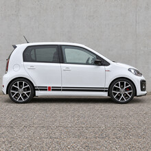 Rode Brug Zij Vinyl Decal Sticker voor Volkswagen up! GTI 5-Deurs 2018-2023_2