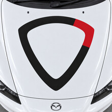 Rotor Open Core Motorkap Vinyl Decal Sticker voor Mazda RX-8 SE3P 2008-2012 Facelift_2