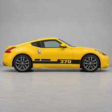 Brede nummertrap coupé zijvinylsticker voor Nissan 370Z 2018_2