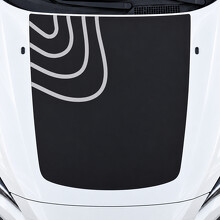 Contour Ridge Wilderness Hood Vinyl Sticker voor Subaru Crosstrek 2024_2