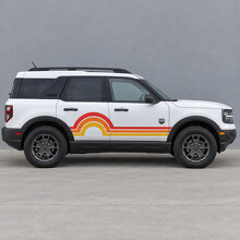 Sunset Disc Big Bend Side Vinyl Sticker voor Ford Bronco Sport 2024_2