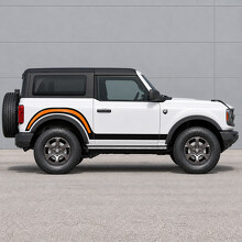 Achterboogkraag Grote Bocht 2-Deurs Zij Vinyl Decal Sticker voor Ford Bronco 2024_2