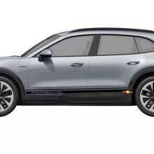Gemerkt Strepen Vinyl Stickers voor instaplijsten voor Porsche Cayenne Electric_3