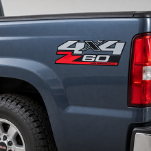 4x4 Z60 Hoogwaardige Vinyl Sticker voor Zijpaneel voor GMC Sierra GMT900 2007-2013_2