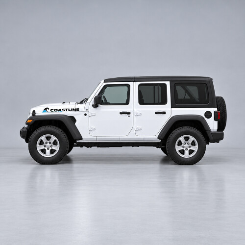 Coastline Wave Shoulder Hood Vinylsticker voor Jeep Wrangler 2021_1