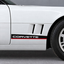 Gill Onderstreep Spatbord Vinyl Decal Sticker voor Chevrolet Corvette C4 1984_2