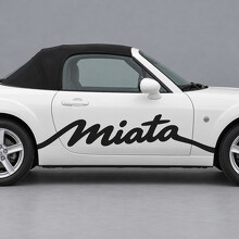 Open Script Zijkant Vinyl Decal Sticker voor Mazda MX-5 Miata 2006_2