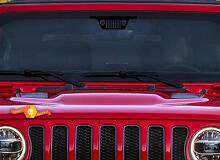 Jeep Wrangler Windshield Grille Logo Skull sticker sticker grill 2