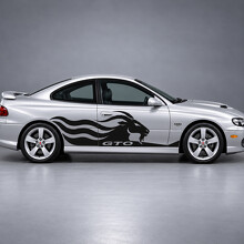 6.0 Goat Smoke Zĳde Vinyl Decal Sticker voor Pontiac GTO 2006_2