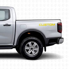 Op maat gemaakte belettering zijvinyl sticker kit voor Musclecar Ranger_5