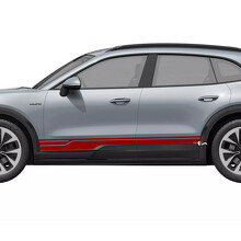 Sportstijl Strepen Sierlijst Vinyl Decal Sticker voor Porsche Cayenne Electric_3