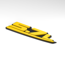 5.7L Cilinderinhoud 3D Acryl Embleem_2