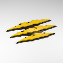 Claw Triple Slash 3D Acryl Embleem_2