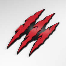 Claw Triple Slash 3D Acryl Embleem_3