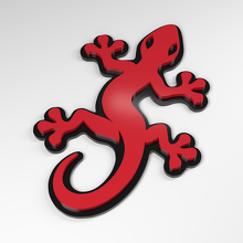 Gecko Grip 3D Acryl Badge_3