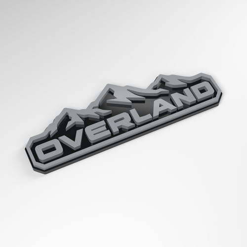 Overland Horizon 3D Acryl Embleem