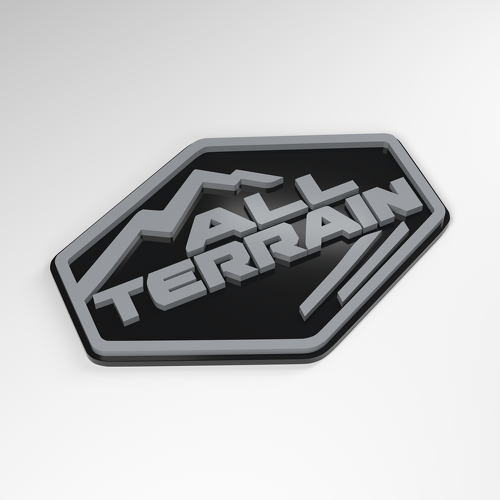 All Terrain Contour 3D Acryl Embleem_1