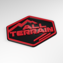 All Terrain Contour 3D Acryl Embleem_3