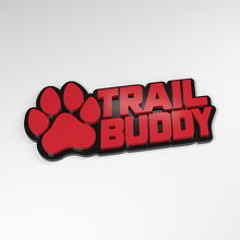 Trail Buddy Paw 3D acrylbadge_3