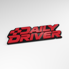 Daily Driver Checker 3D acryl embleem_3