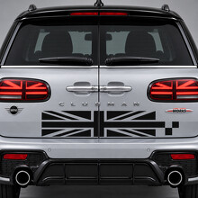 John Cooper Works Union Checker Tailgate Vinyl Sticker voor MINI Clubman 2020_2