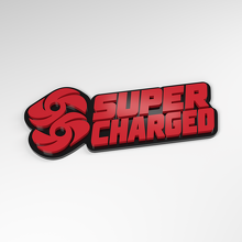 Supercharged 3D acryl auto-embleem_3