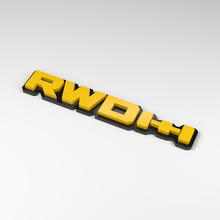 RWD 3D Acryl Auto Embleem_2