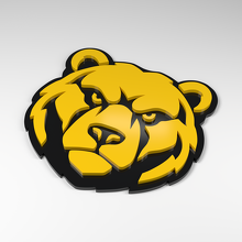 Grizzly Bear 3D Acryl Auto Embleem_2