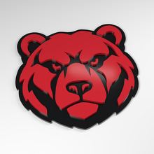 Grizzly Bear 3D Acryl Auto Embleem_3