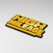 Hoge Kilometerstand 3D Acryl Auto Embleem_2
