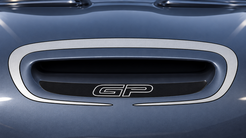 Motorkap Open Bridge GP motorkap luchtinlaat omlijsting 2 kleuren motorkap vinyl decal sticker voor MINI Cooper