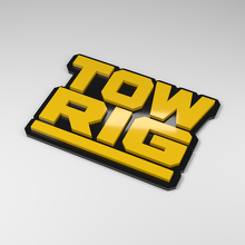 Tow Rig 3D acryl auto-embleem_2