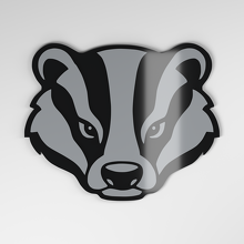 Badger 3D Acryl Autoschild_4