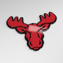 Moose 3D Acryl Auto Embleem_3