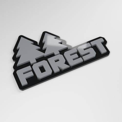 Forest 3D Acryl Auto Embleem_1