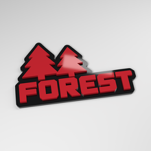 Forest 3D Acryl Auto Embleem_3