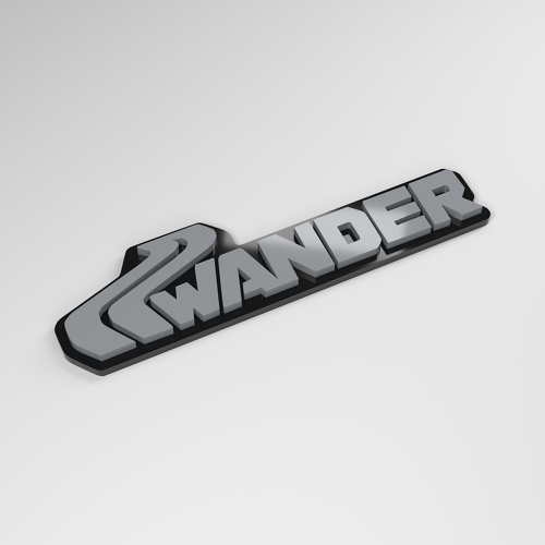 Wander 3D Acryl Auto Embleem_1