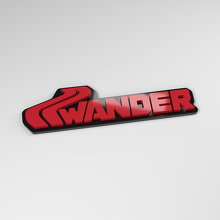 Wander 3D Acryl Auto Embleem_3