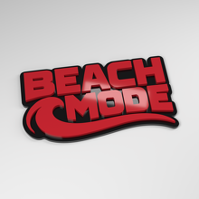 Strandmodus 3D Acryl Autodecal_3