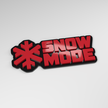 Sneeuwmodus 3D Acryl Auto Badge_3