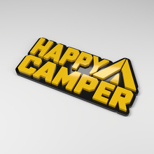Happy Camper 3D Acryl Auto Embleem_2