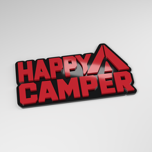 Happy Camper 3D Acryl Auto Embleem_3