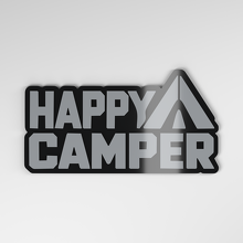 Happy Camper 3D Acryl Auto Embleem_4