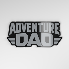 Adventure Dad 3D acryl auto-badge_4