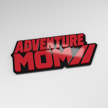 Adventure Mom 3D Acryl Auto Embleem_3