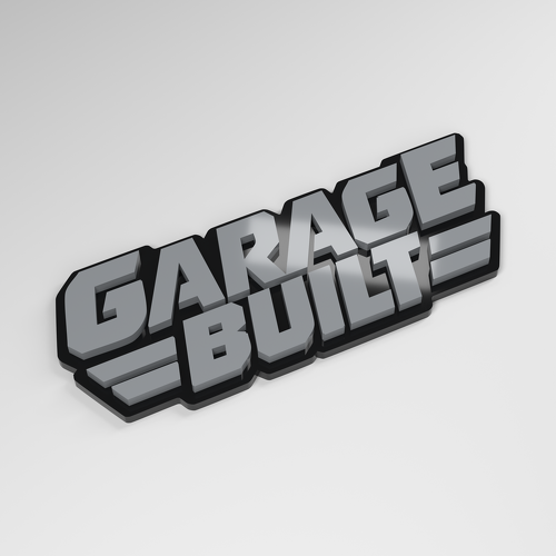 Garage Gemaakt 3D Acryl Auto Embleem_1